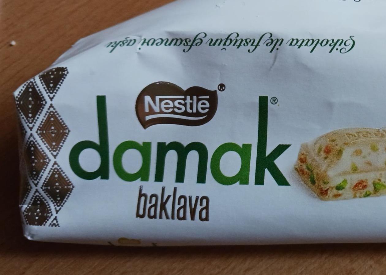 Fotografie - Damak baklava Nestlé