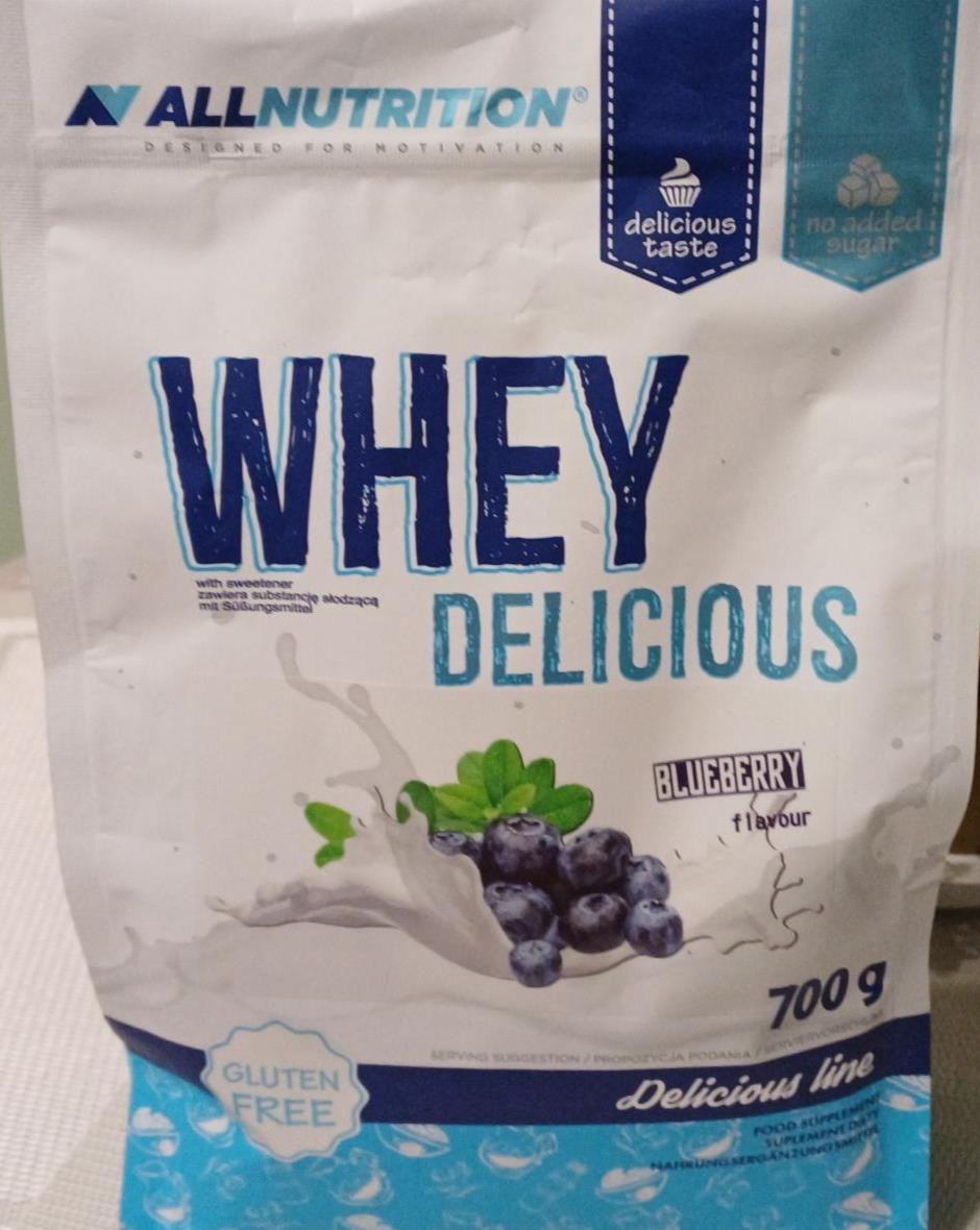 Fotografie - Whwey Delicius Blueberry Allnutrition