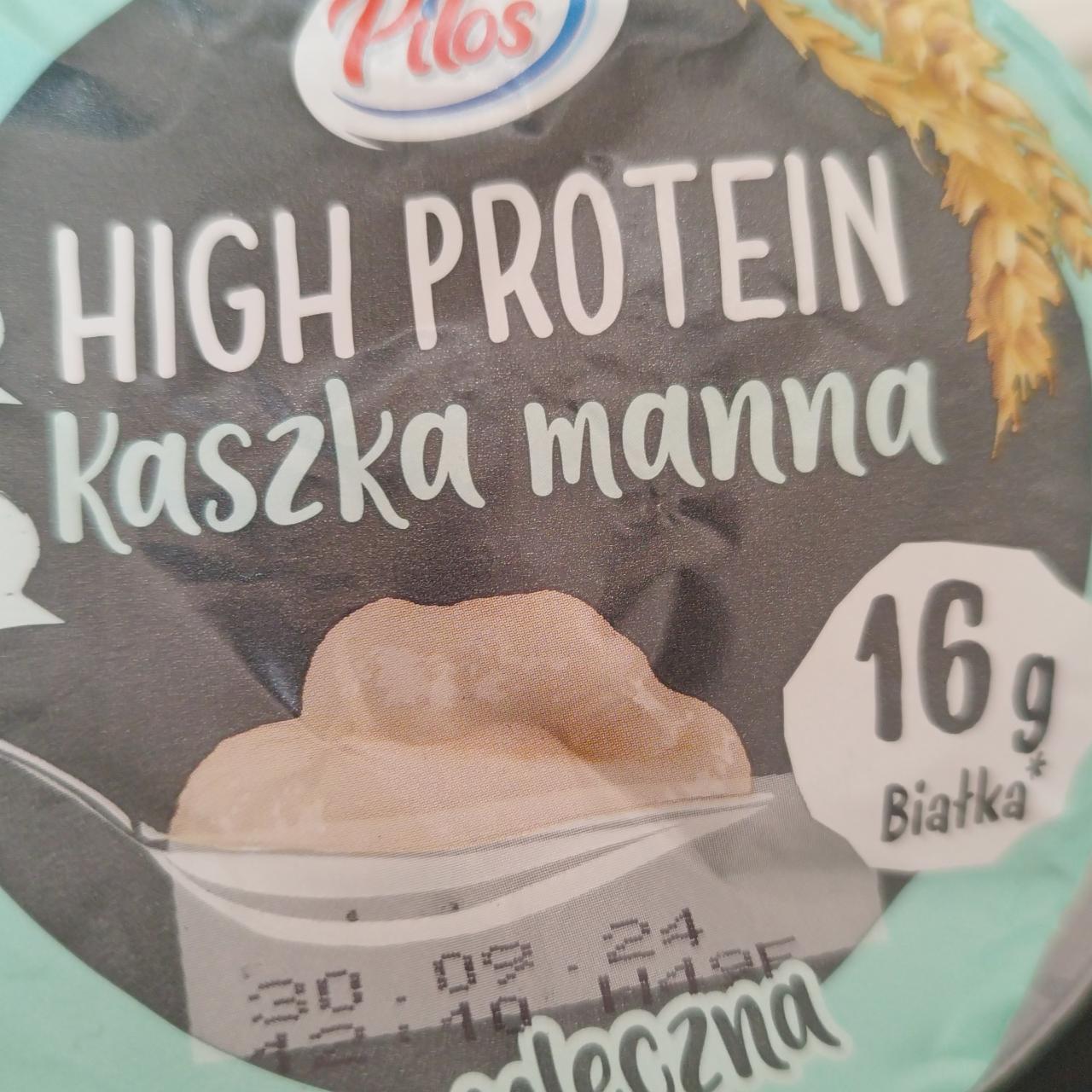 Fotografie - High protein kaszka manna Pilos