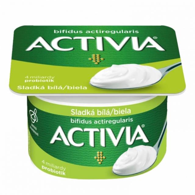 Fotografie - Activia sladká bílá Danone