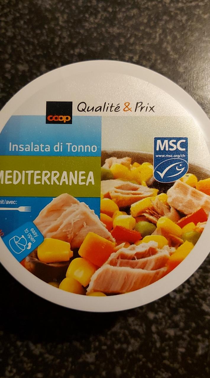 Fotografie - Insalata di Tonno Mediterranea Coop Qualité & Prix