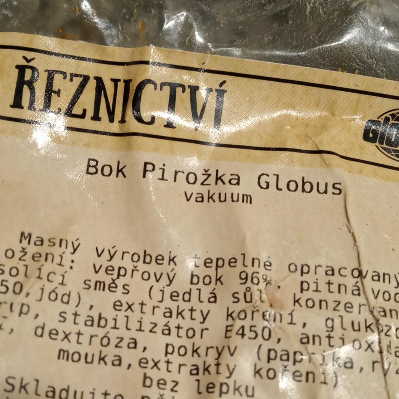 Fotografie - Bok Pirožka Globus řeznictví