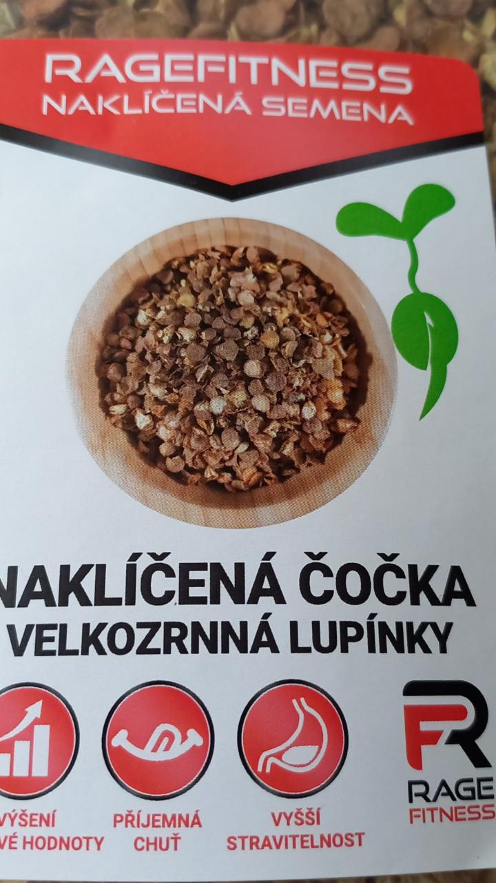 Fotografie - Klíčená čočka velkozrnná lupínky RageFitness