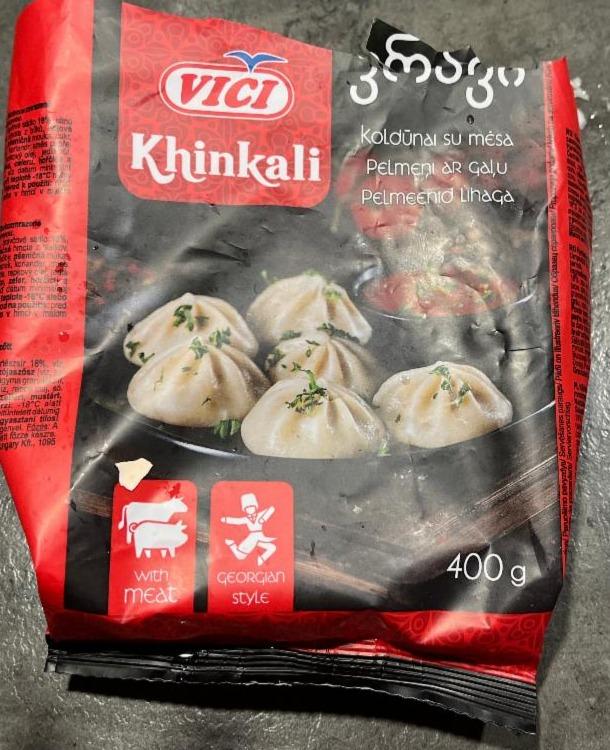 Fotografie - Khinkali dumplings with meat Vici