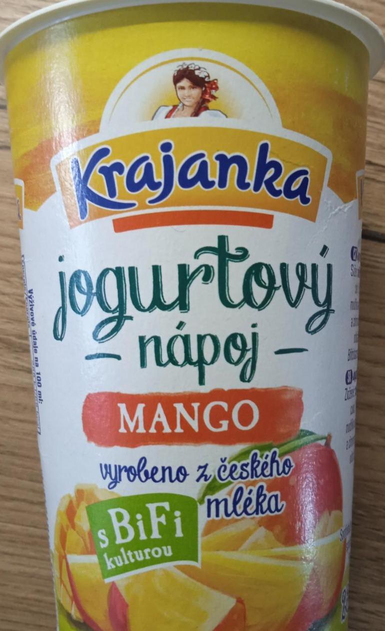 Fotografie - Jogurtový nápoj mango Krajanka