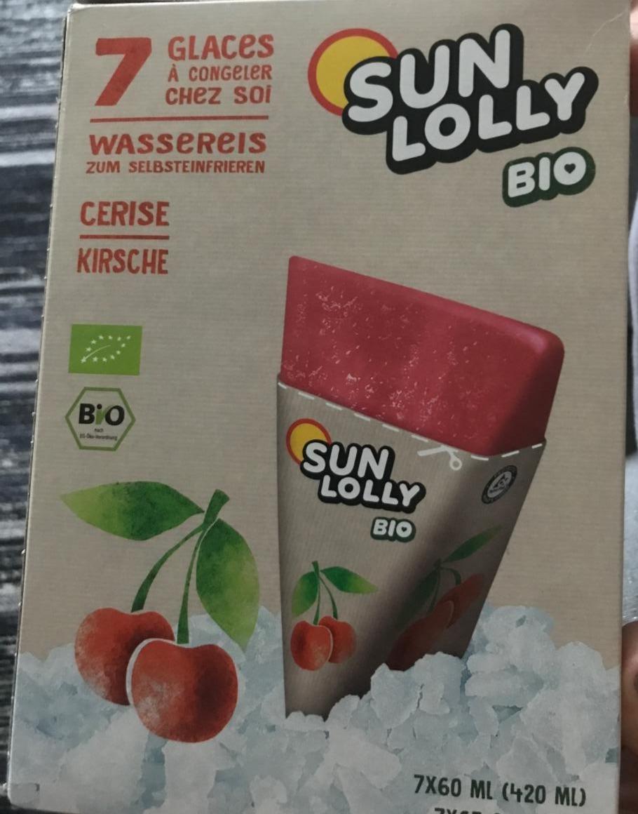 Fotografie - Kirsche Bio Sun Lolly