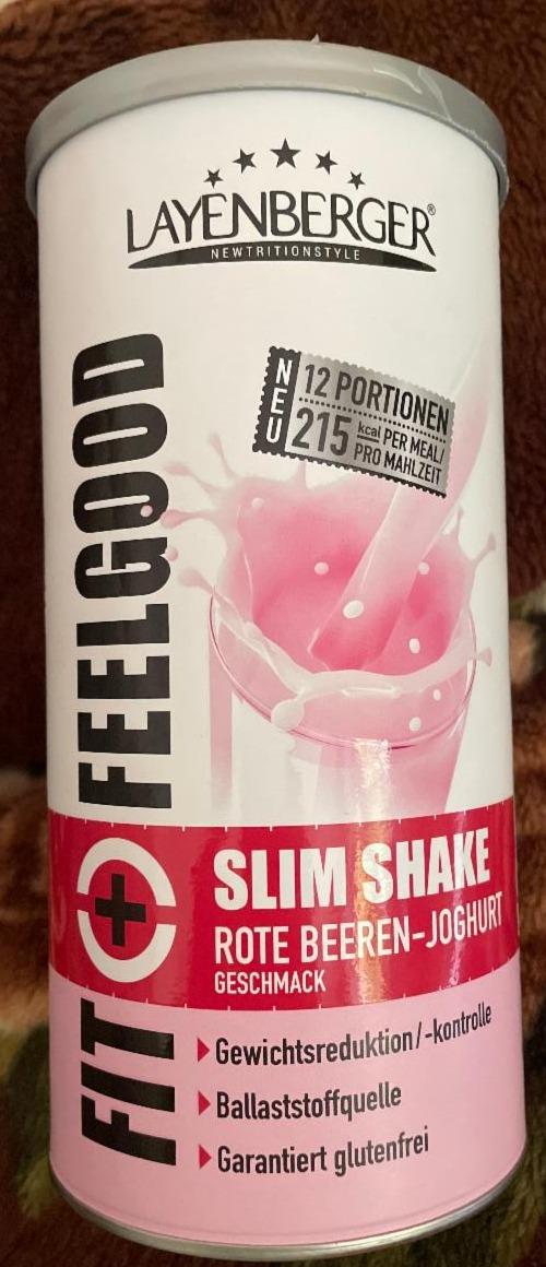 Fotografie - Fit + Feelgood Slim Shake Rote Beeren-Joghurt Layenberger