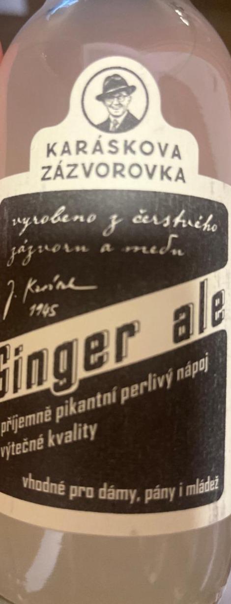 Fotografie - Ginger ale Karáskova zázvorovka