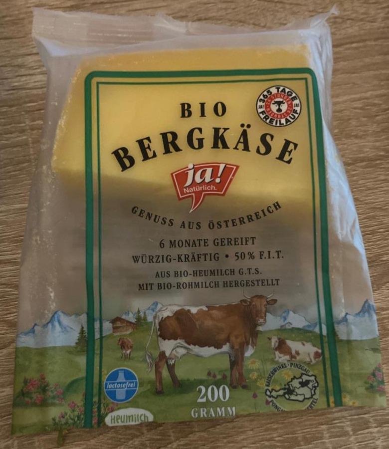 Fotografie - Bio Bergkäse Ja! Natürlich.