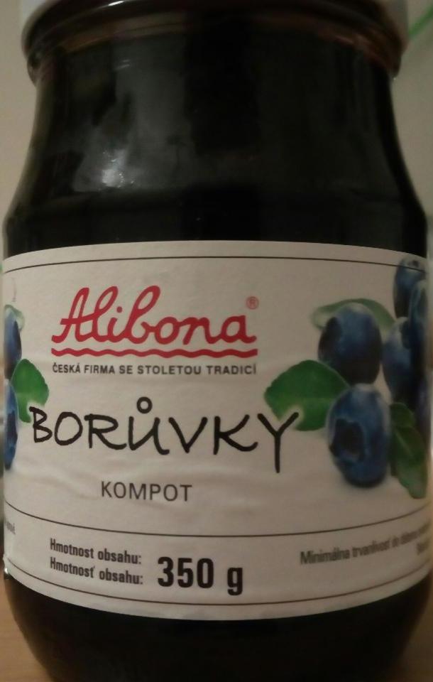 Fotografie - Borůvky kompot Alibona