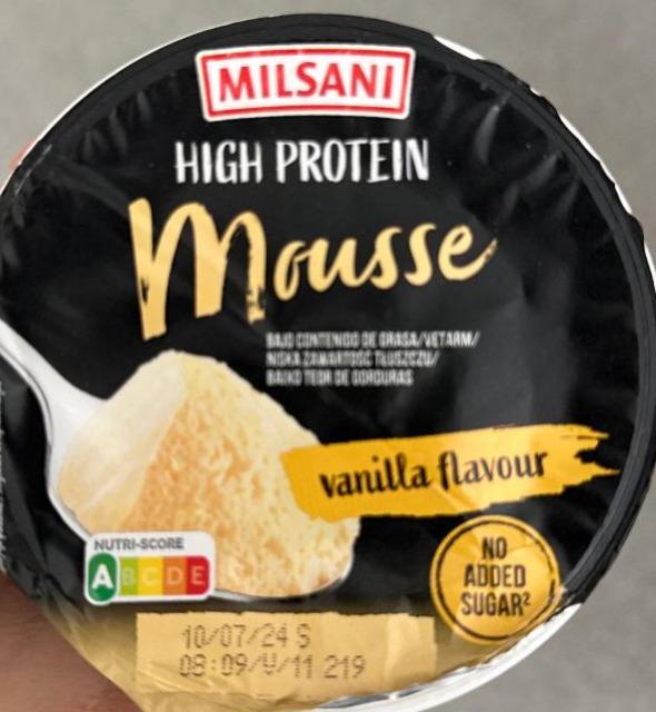 Fotografie - High Protein Mousse Vanille Milsani