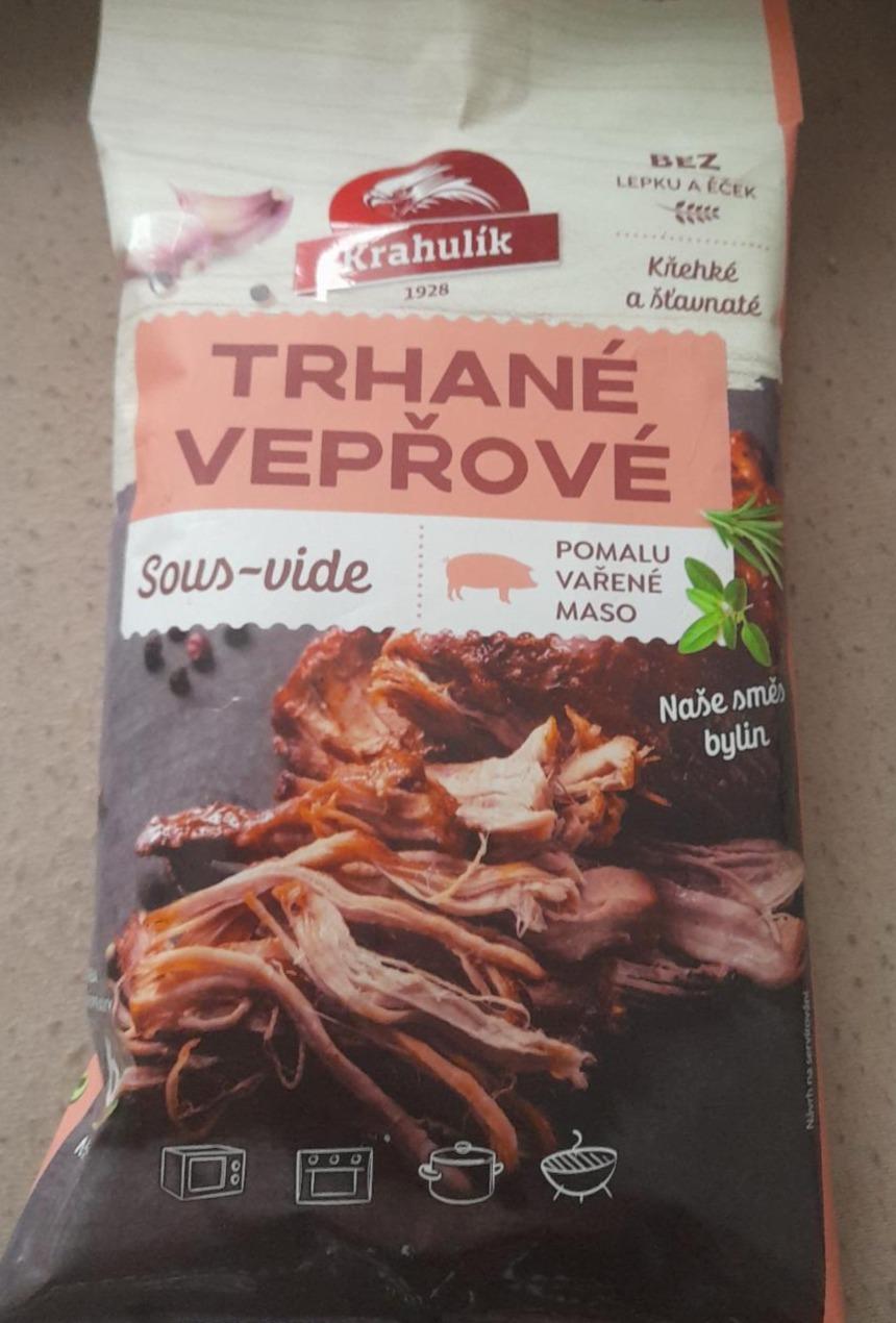 Fotografie - Trhané vepřové Sous-vide Krahulík