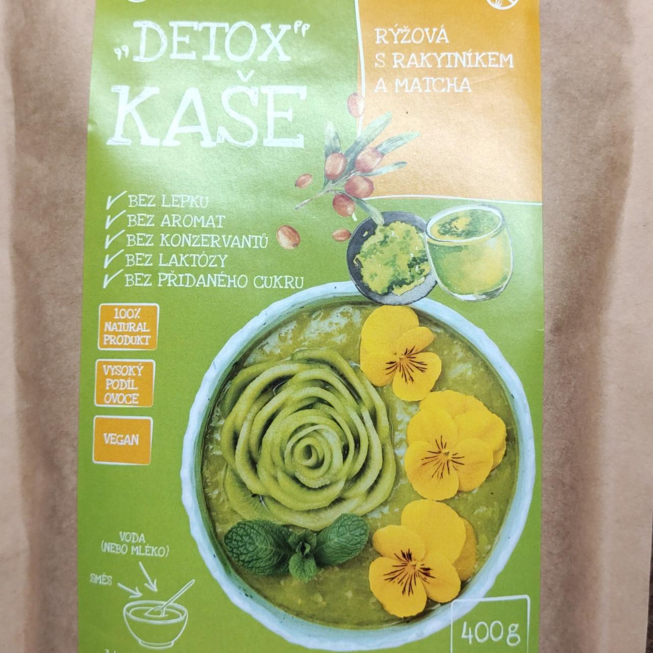 Fotografie - Detox kaše rýžová s rakytnikem a matcha Bezva zdraví