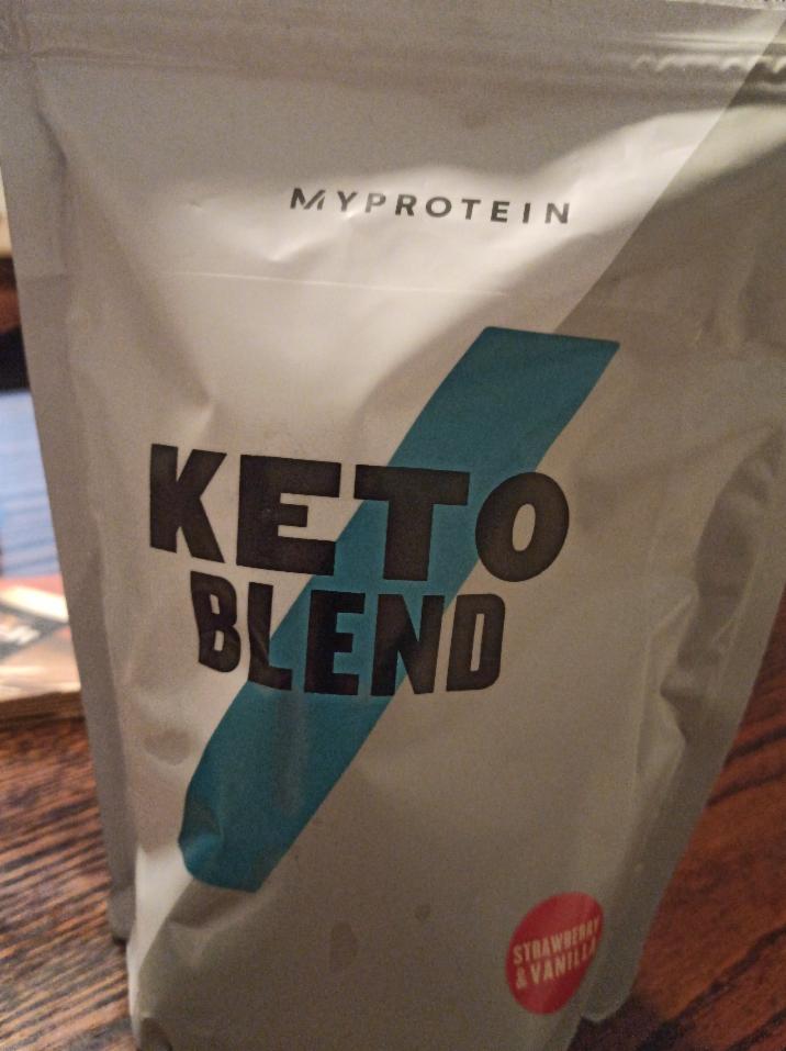 Fotografie - Keto Blend Strawberry & Vanilla Myprotein