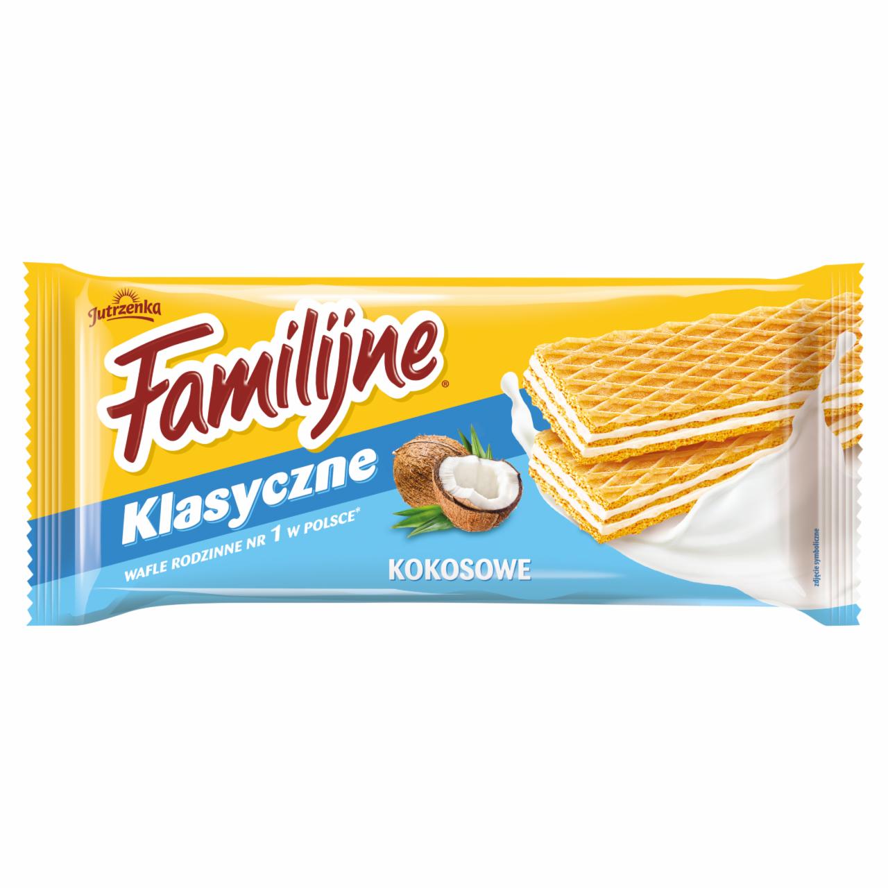 Fotografie - Familijne Wafle o smaku kokosowym Jutrzenka