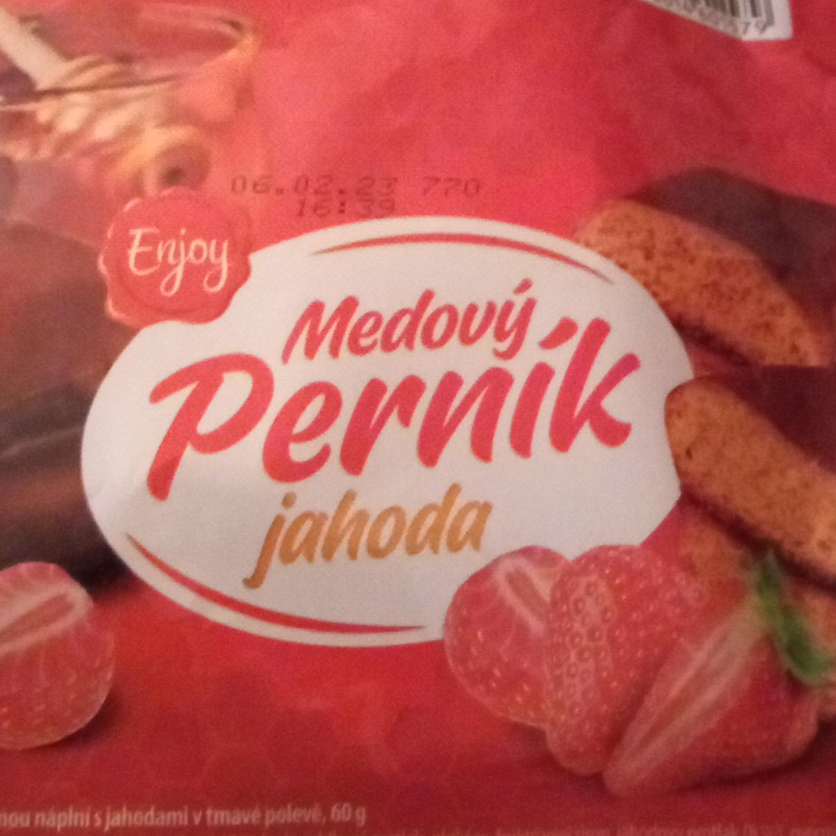 Fotografie - Medový perník jahoda Enjoy