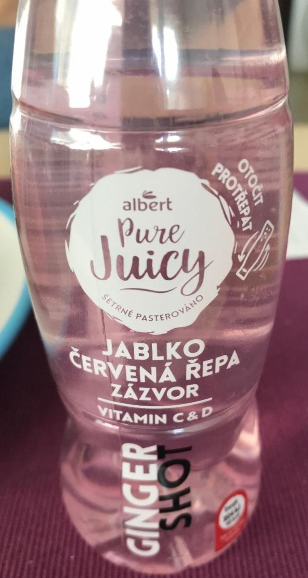 Fotografie - Pure Juicy jablko červená řepa zázvor Albert