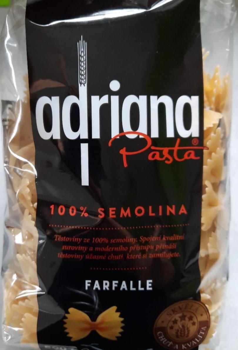 Fotografie - Pasta 100% semolina Farfalle Adriana