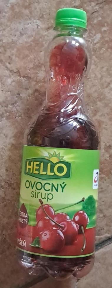 Fotografie - Ovocný sirup višeň Hello