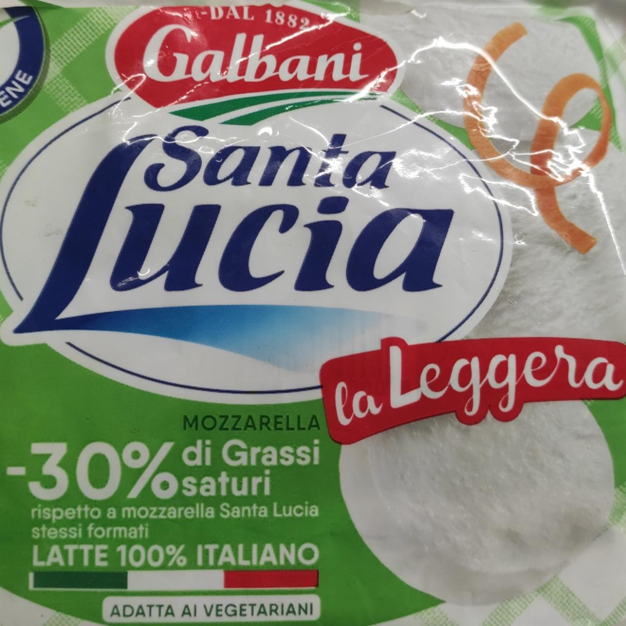 Fotografie - Santa Lucia Mozzarella la Leggera Galbani