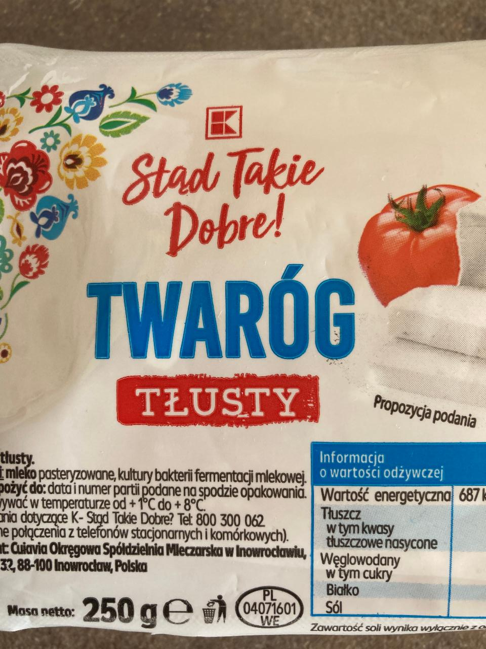 Fotografie - Twaróg tłusty K-Stąd Takie Dobre