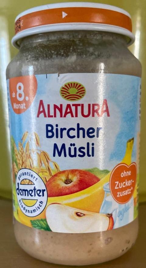 Fotografie - Bio Bircher Müsli Alnatura