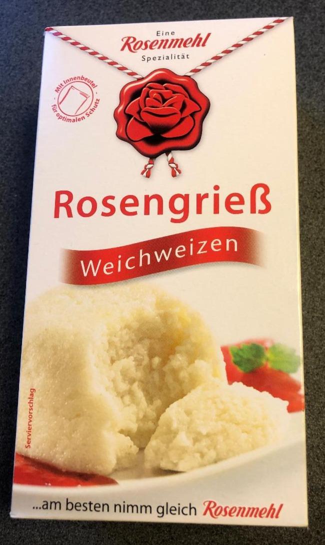 Fotografie - Rosengrieß Weichweizen Rosenmehl