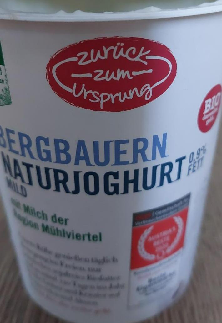 Fotografie - Bergbauern Natur Joghurt