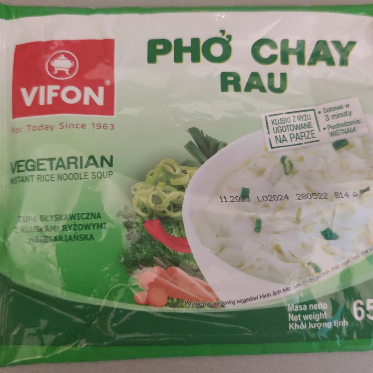 Fotografie - Pho chaty rau Vifon