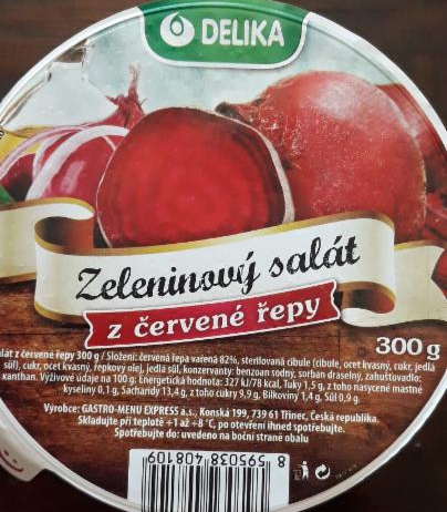 Fotografie - Zeleninový salát z červené řepy Delika