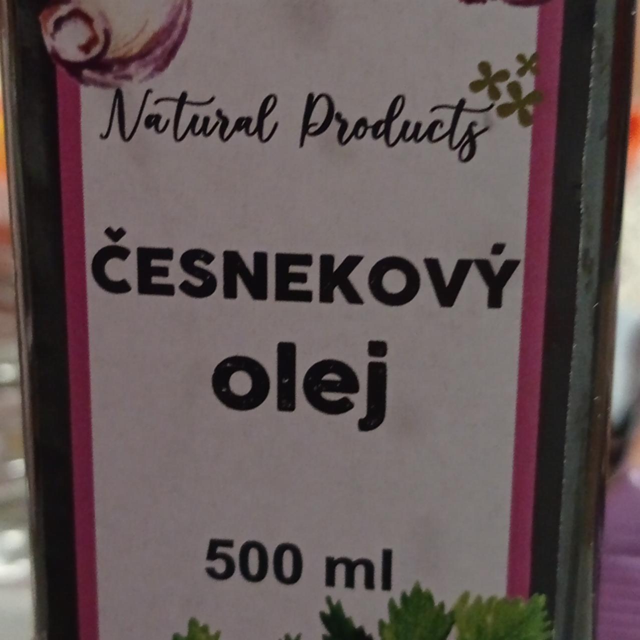 Fotografie - Olej česnekový Natural Products