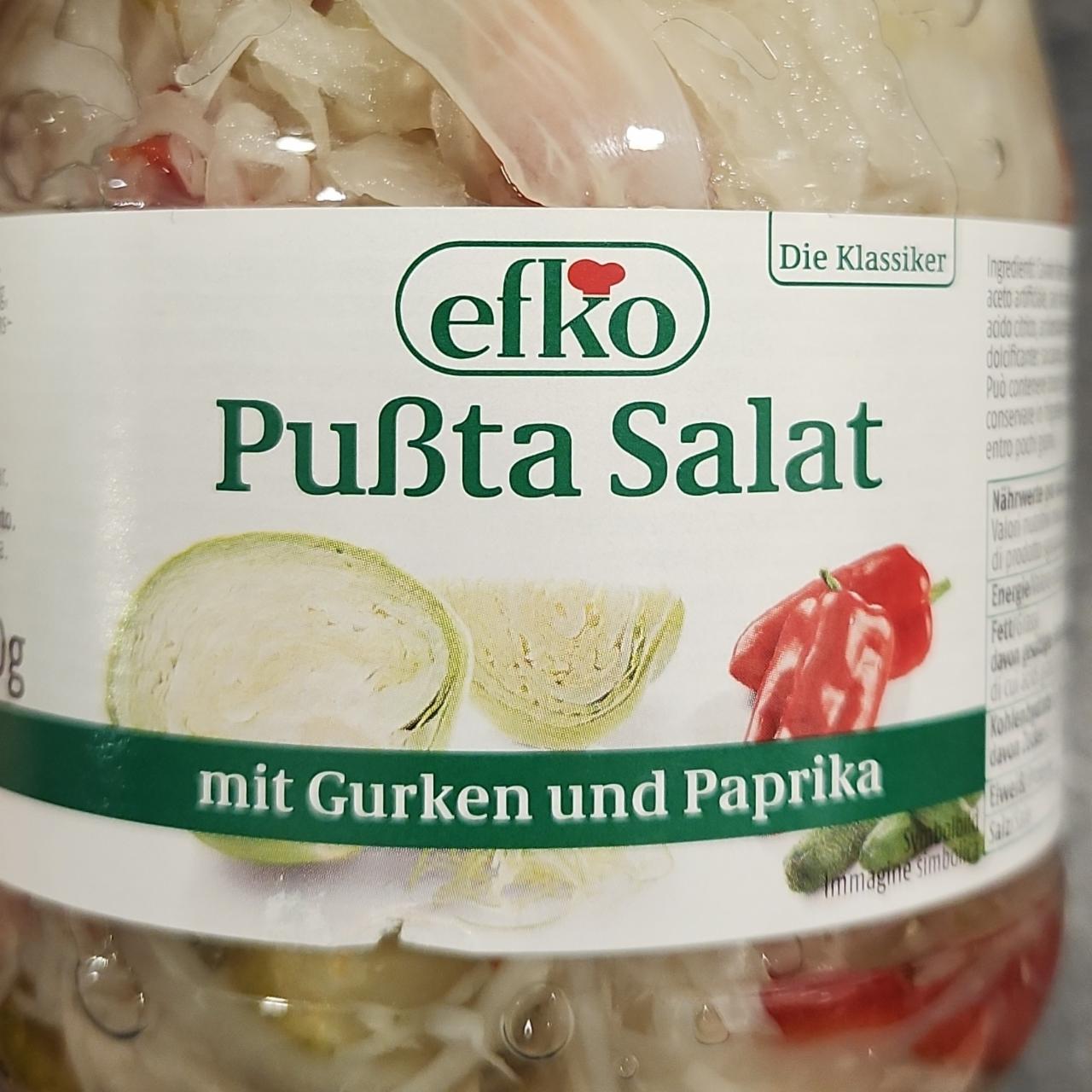 Fotografie - Pusta Salat Efko