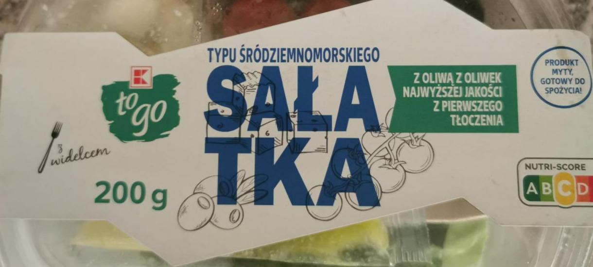 Fotografie - Salatka typu śródziemnomorskiego K-to go