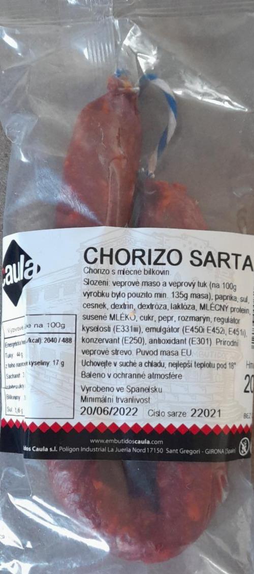 Fotografie - Chorizo sarta Caula