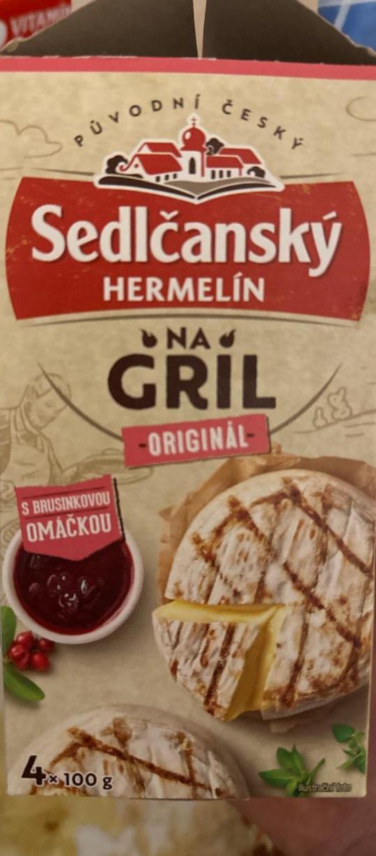 Fotografie - Omáčka brusinková Sedlčanský Hermelín na gril