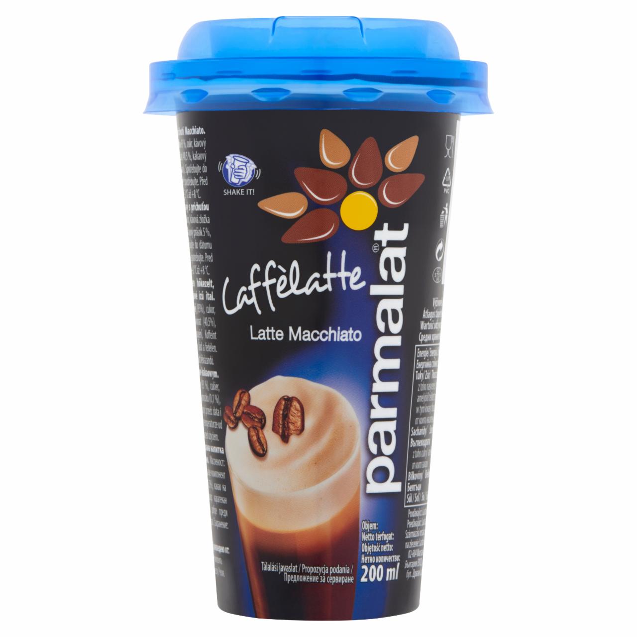 Fotografie - Cafélatte Latte Macchiato Parmalat