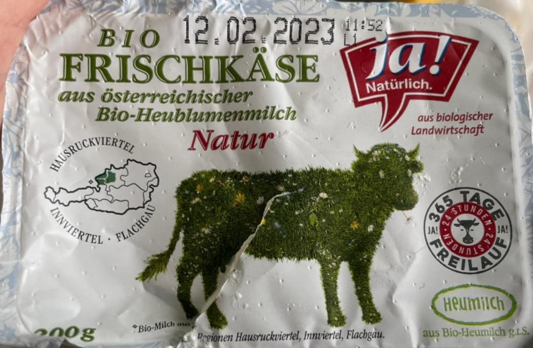 Fotografie - Bio Frischkäse Natur Ja! Natürlich.