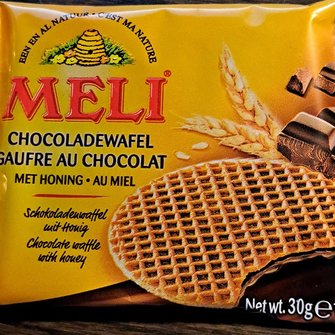 Fotografie - Chocoladewafel met Honing Meli