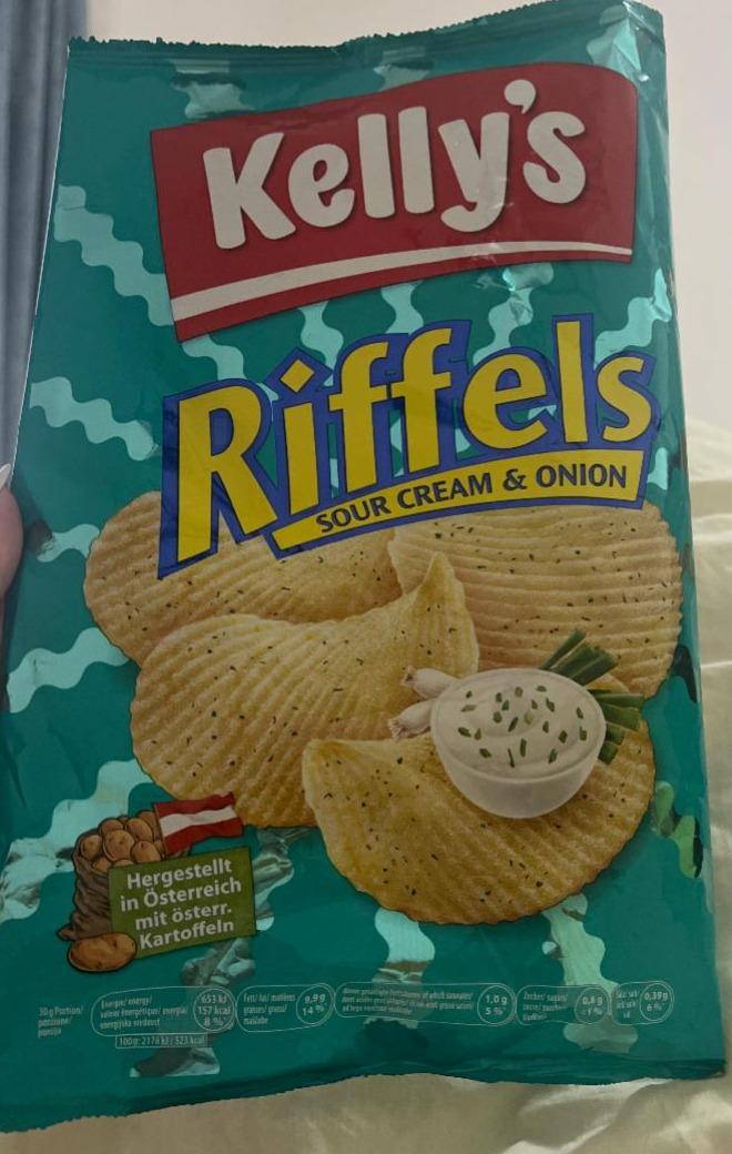 Fotografie - Riffels Sour Cream & Onion Kelly’s