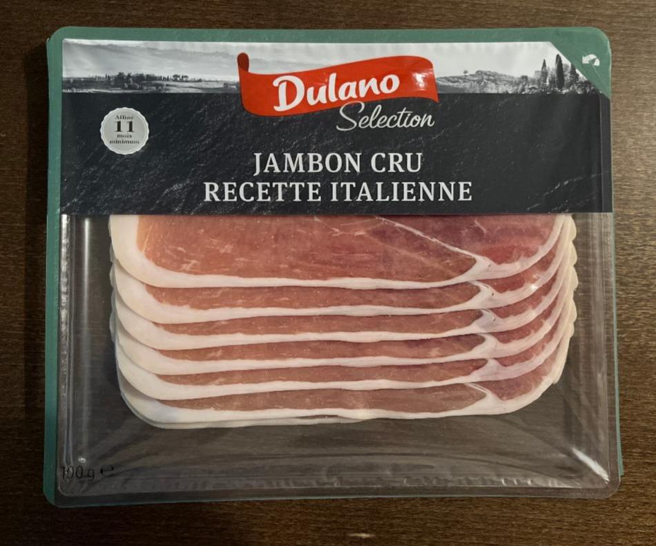 Fotografie - Jambon Cru Recette Italienne Dulano Selection