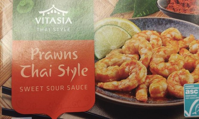 Fotografie - Prawns Thai Style Sweet sour sauce Vitasia