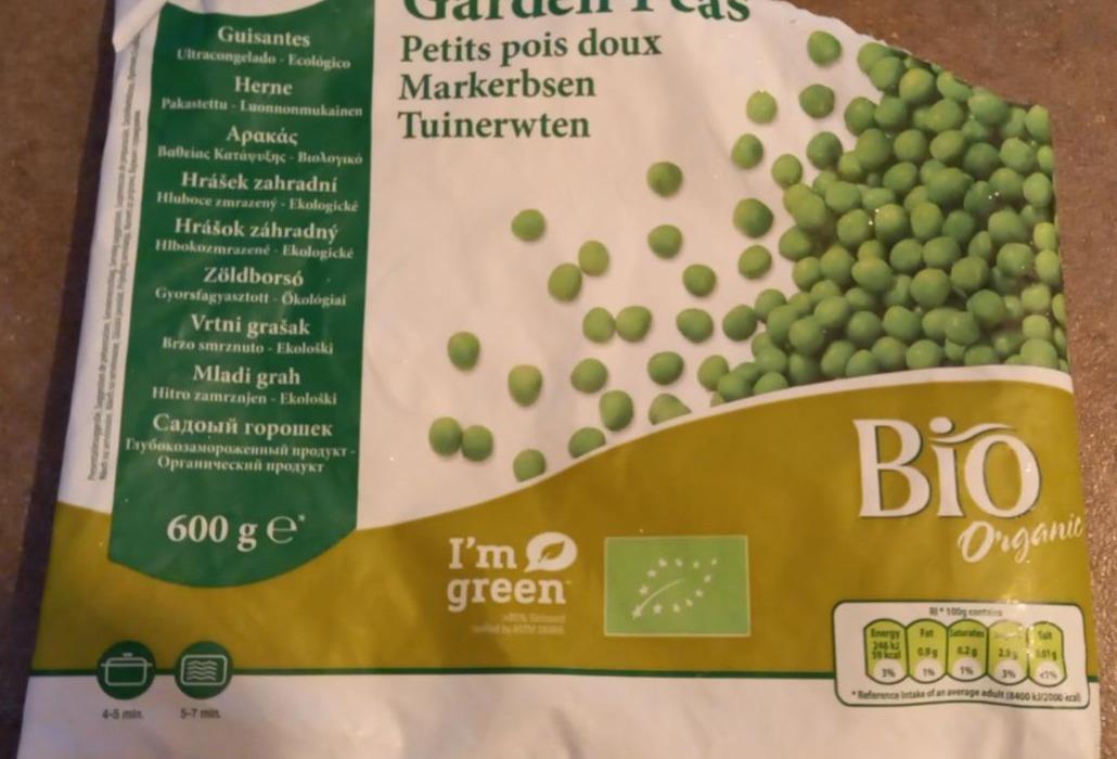 Fotografie - Organic Garden Peas Ardo