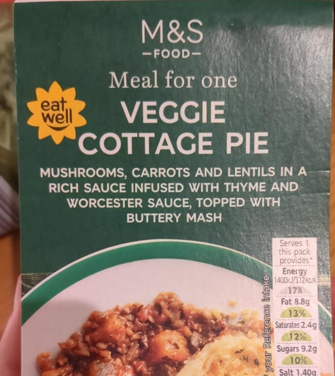 Fotografie - Veggie Cottage Pie M&S Food