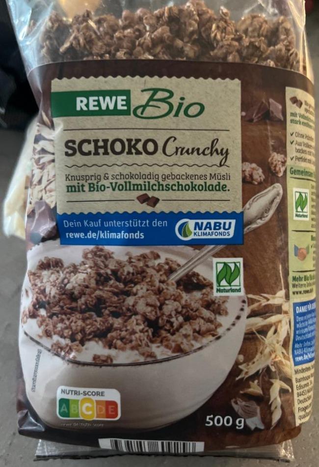 Fotografie - Schoko Crunchy REWE Bio