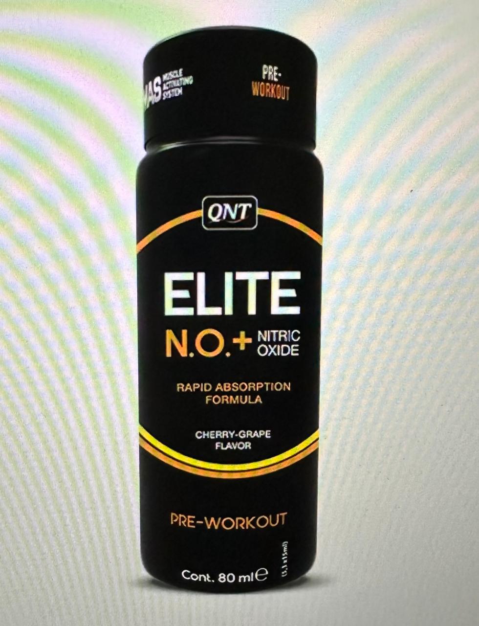 Fotografie - Elite N.O. + Nitric oxide cherry-grape flavor QNT