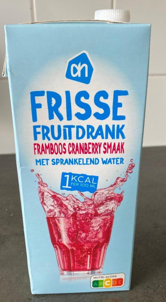 Fotografie - Frisse fruitdrank framboos cranberry samaak AH