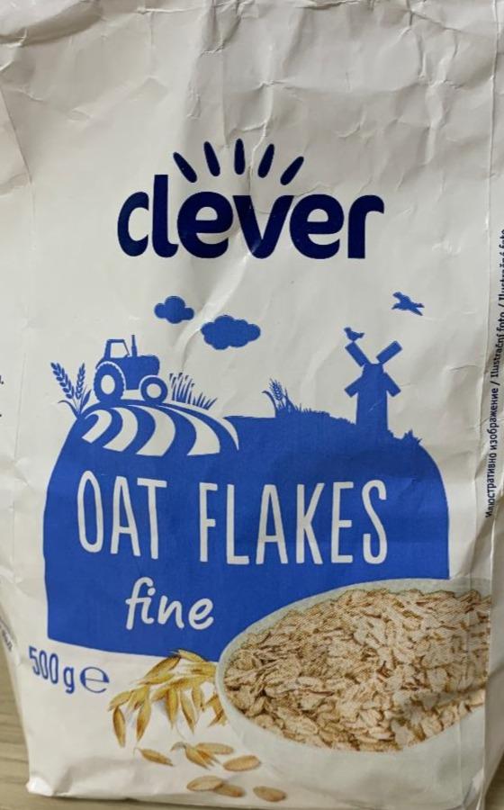 Fotografie - Oat flakes fine Clever