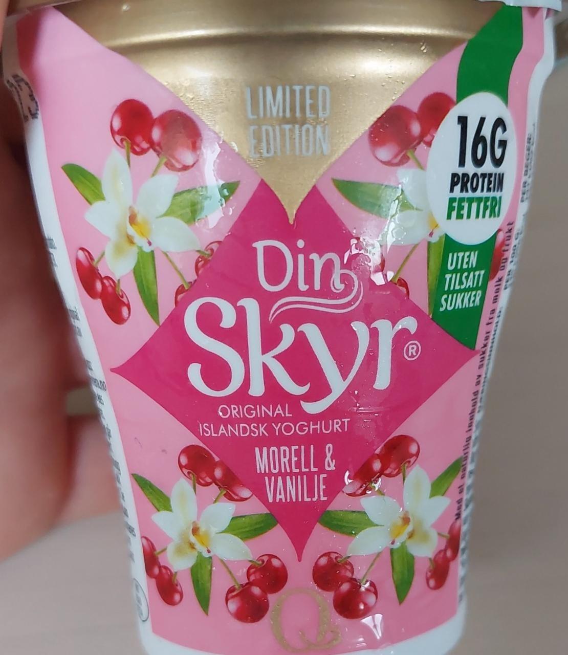 Fotografie - Din Skyr Morell & Vanilje Din