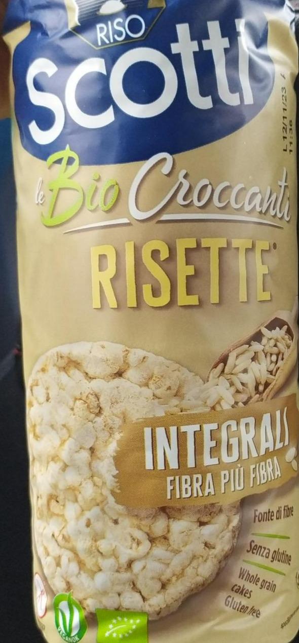 Fotografie - Bio Croccanti Risette Integrali Riso Scotti