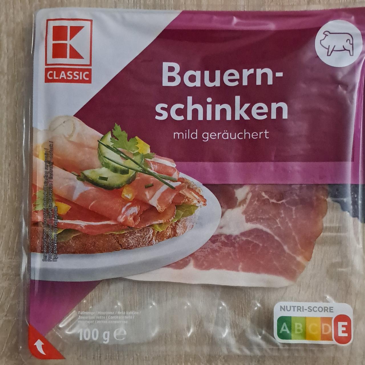 Fotografie - Bauern-schinken mild geräuchert K-Classic